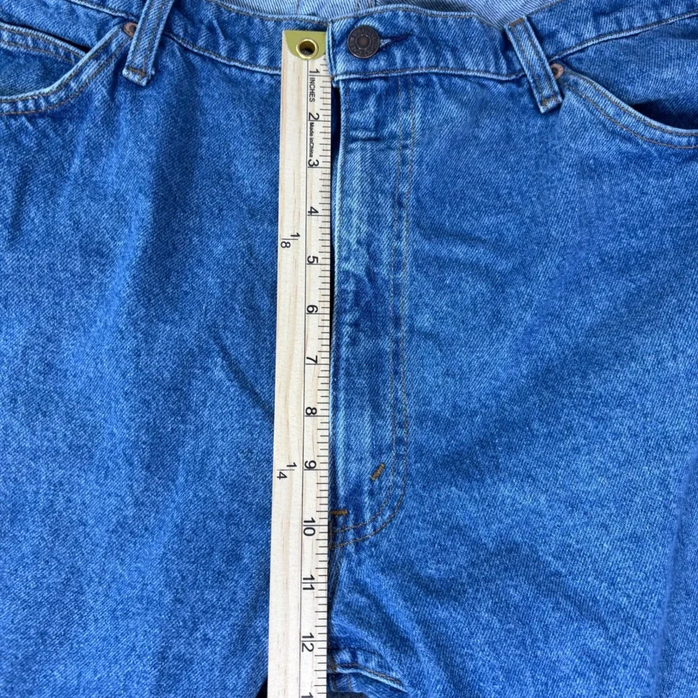 Vintage Levis 505 Orange Tab Jeans Mens 42x30 Denim Straight Leg USA No Care Tag